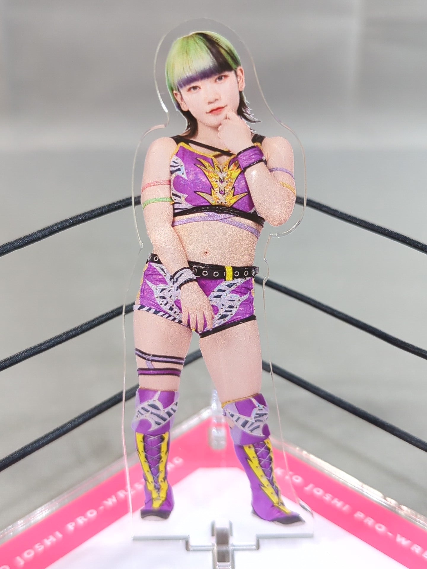 遠藤有栖 東京女子プロレス リング付きアクリルスタンド