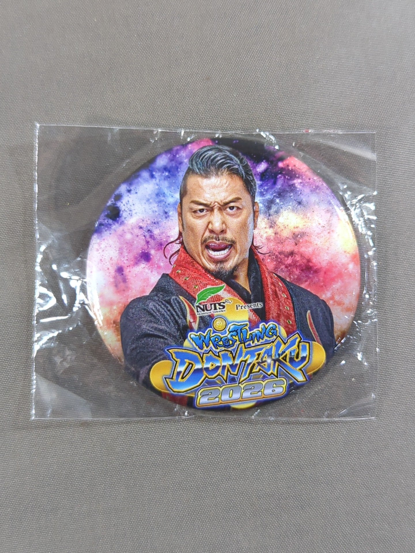 Shingo Takagi Wrestling Dontaku 2026 PinBack button