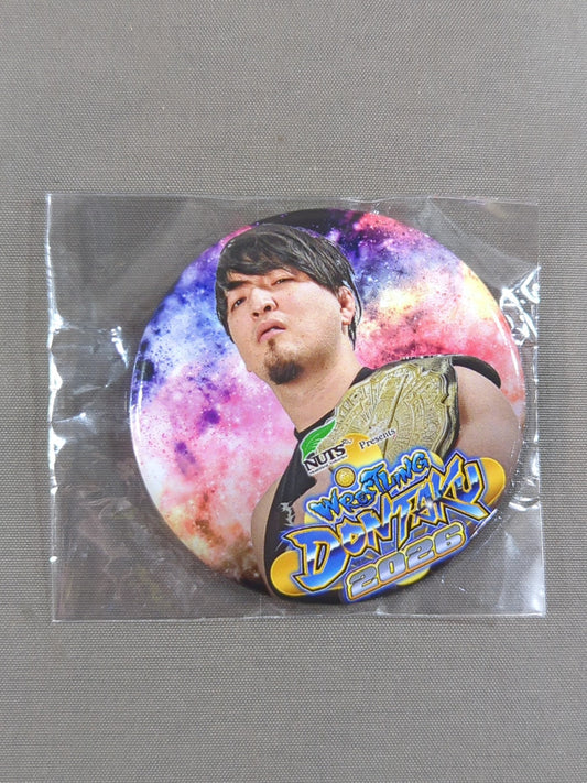 Ren Narita Wrestling Dontaku 2026 PinBack button