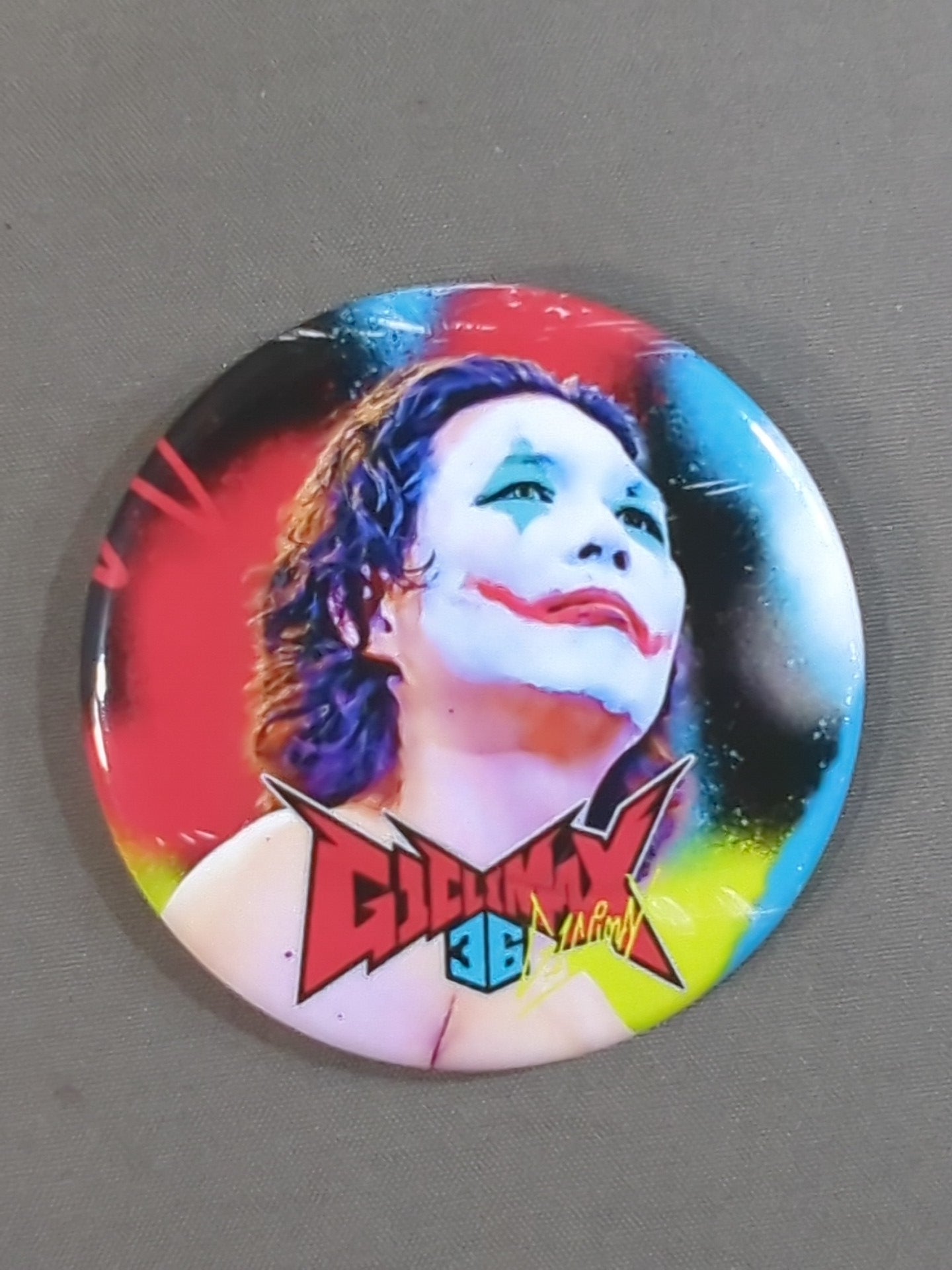 Jake Lee G1 Climax 36 PinBack button