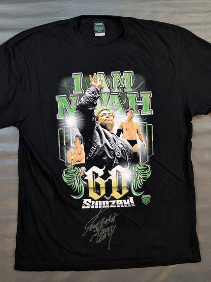 【直筆サイン入り】潮崎豪「I AM NOAH」ピクチャーTシャツ