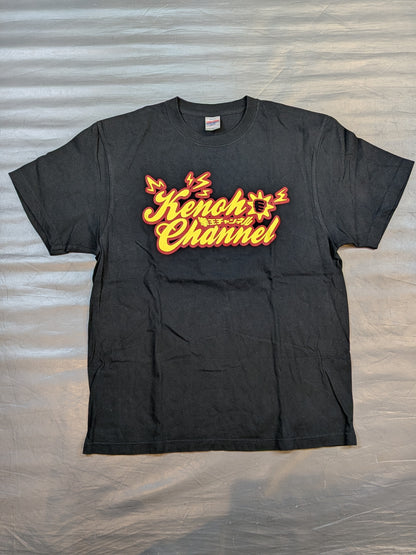 拳王チャンネル ロゴTシャツ(ブラック)