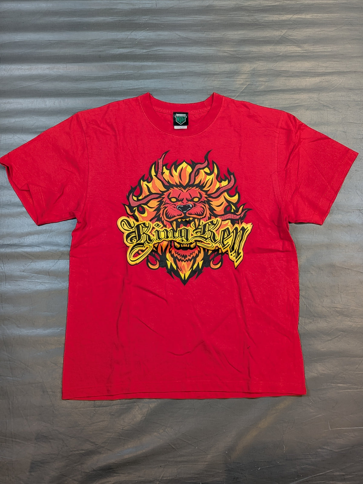 拳王「KING KEN」Tシャツ①(レッド)