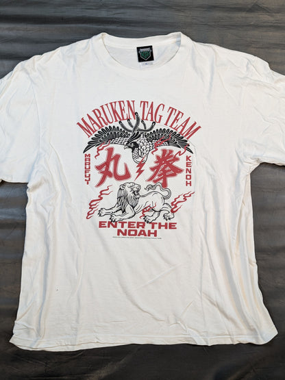 丸藤正道＆拳王「丸拳タッグ」Tシャツ(MONSTERS GRAPHICS)