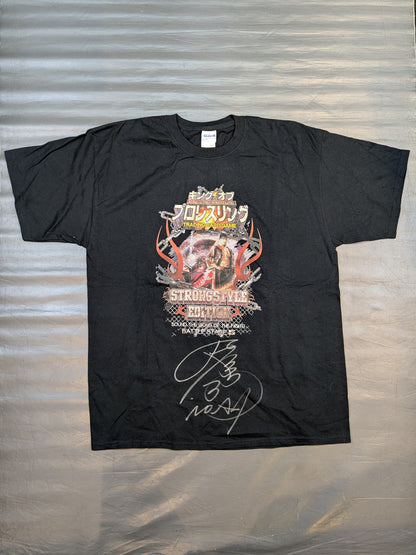 【直筆サイン入り】丸藤正道×キング・オブ・プロレスリング Tシャツ