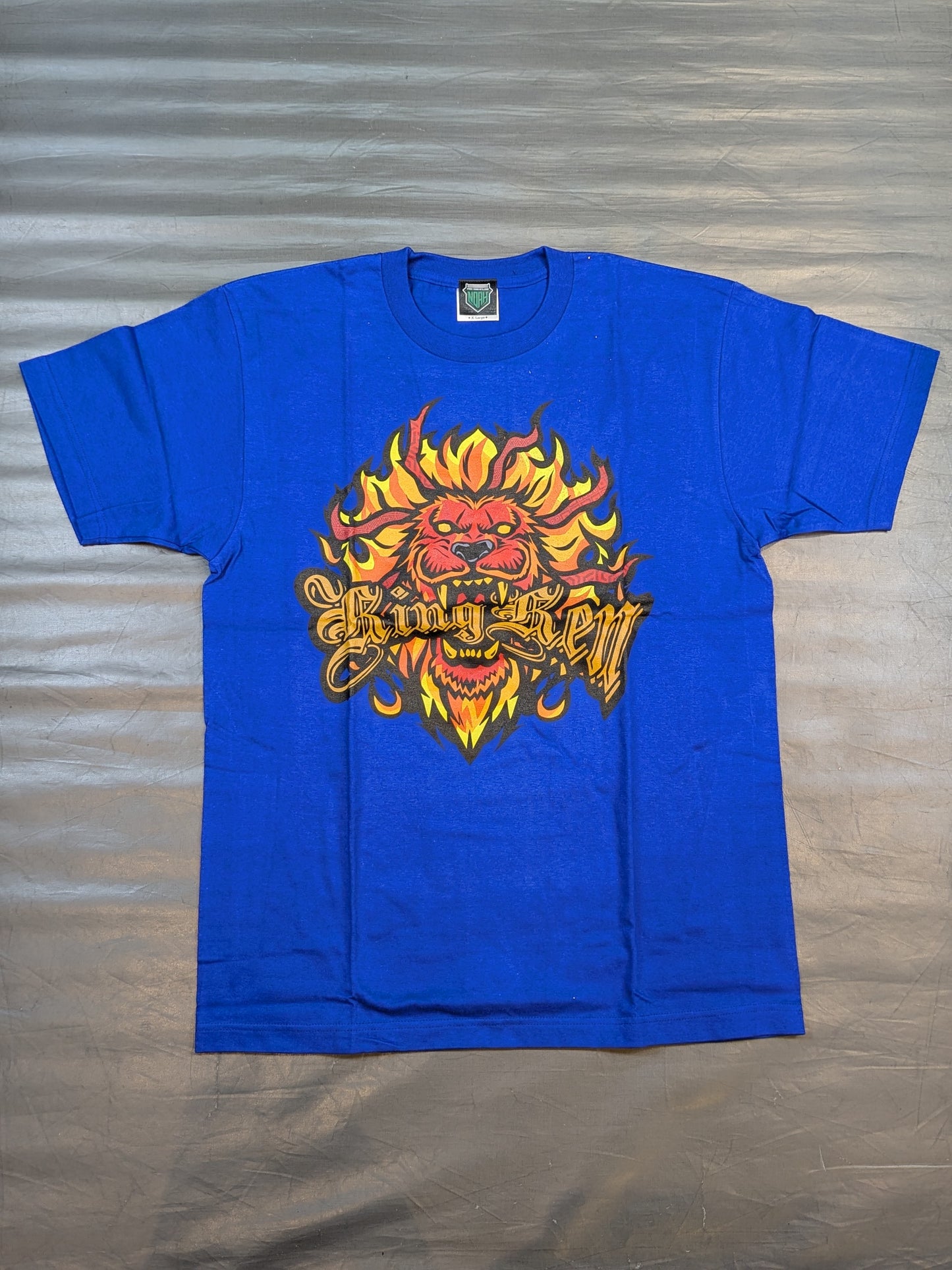 拳王「KING KEN」Tシャツ①(ブルー)