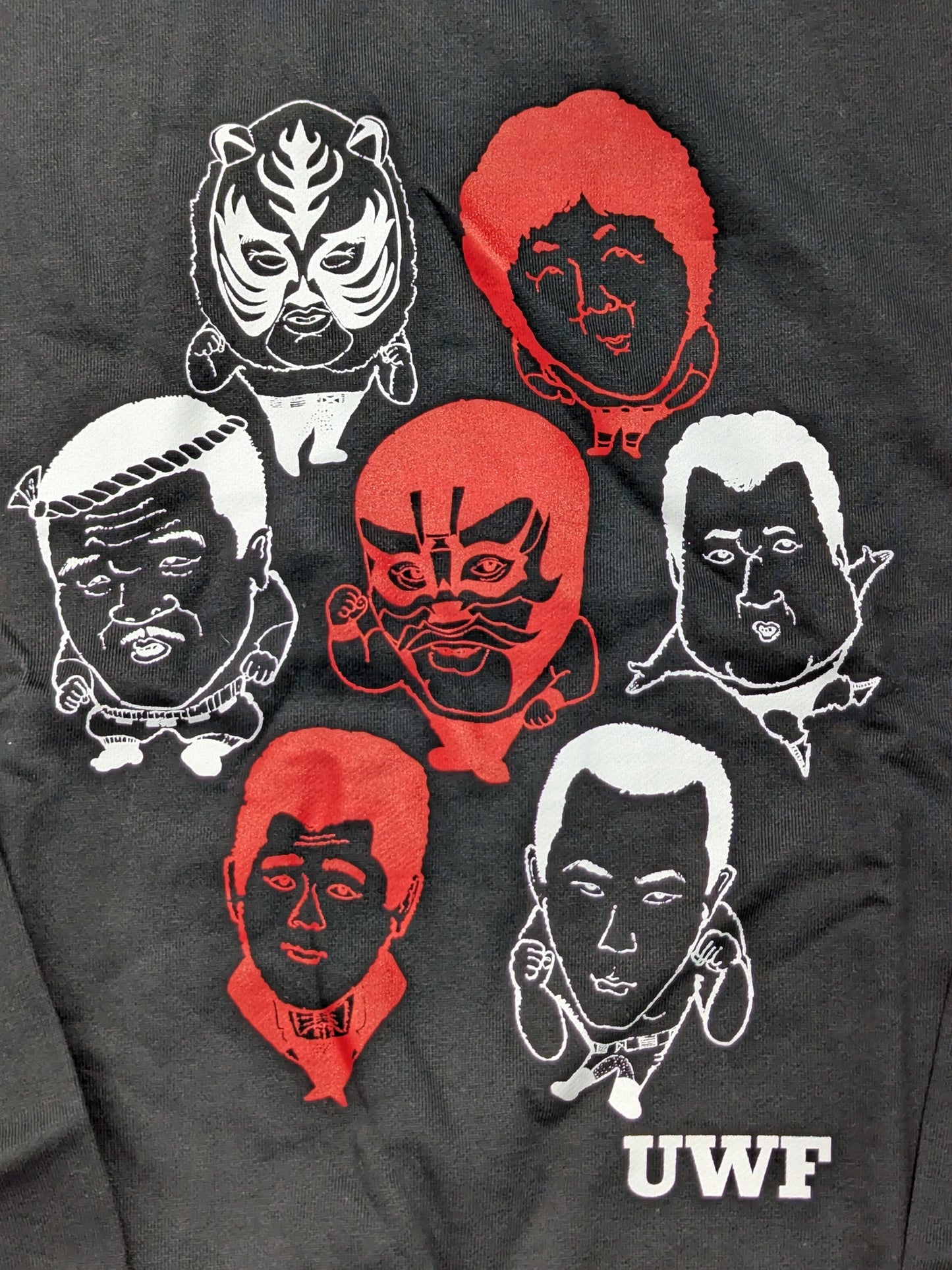 UWF 40th Anniversary '7 Warriors' Trainer (Illustration by Fujiwara / Black)