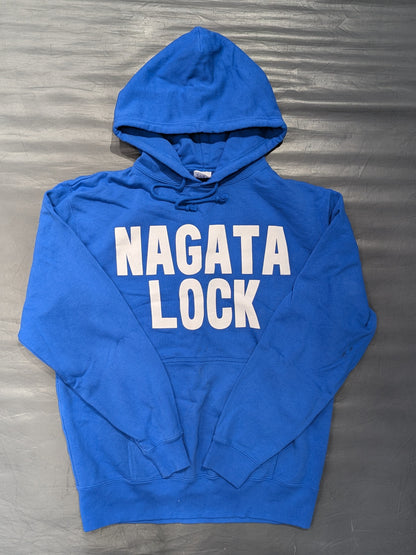 永田裕志「NAGATA LOCK」プルオーバーパーカー(ブルー)