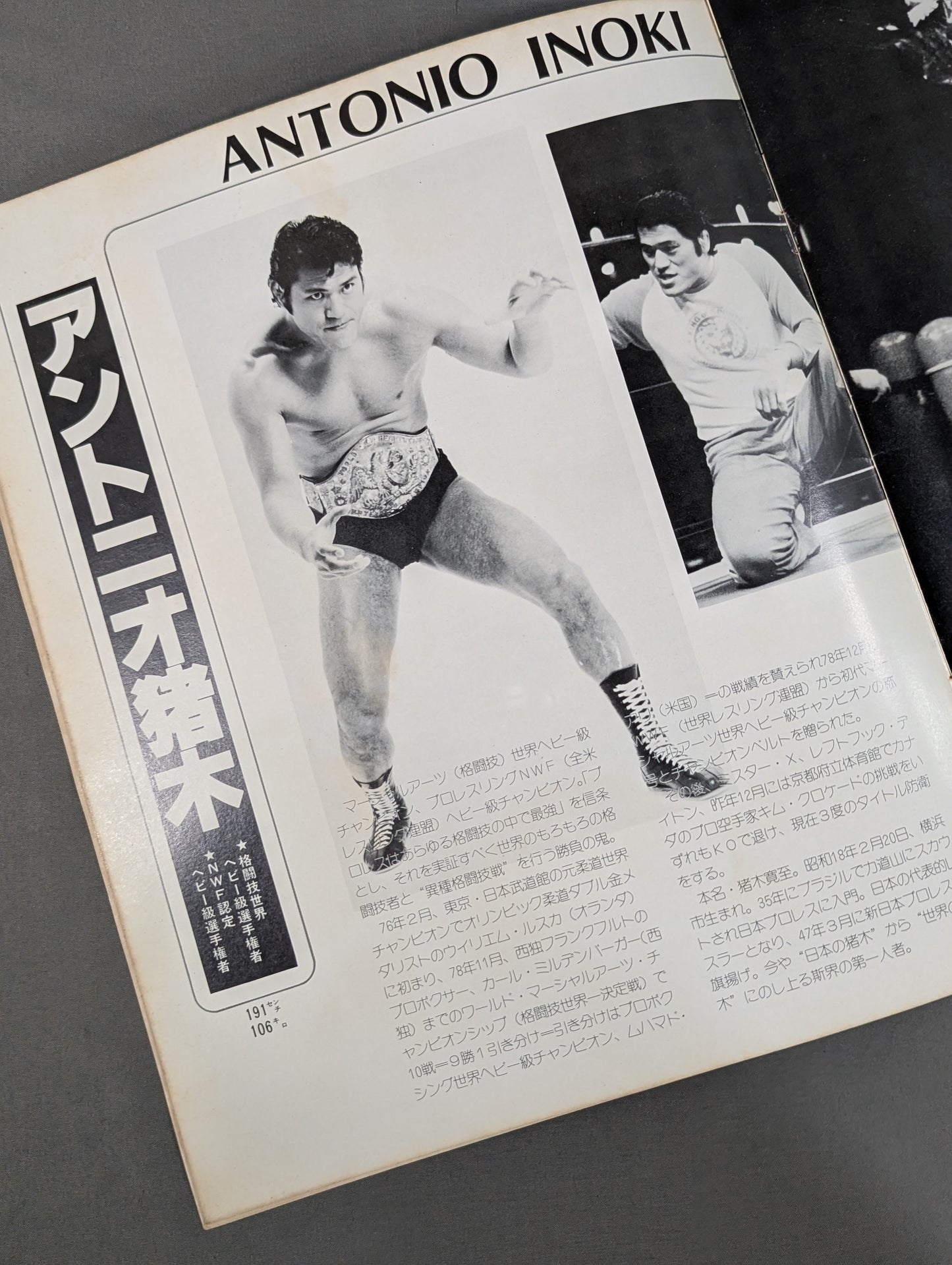 ★ Inoki vs Willie Williams ★ Martial Arts World Heavyweight Fighters Power match