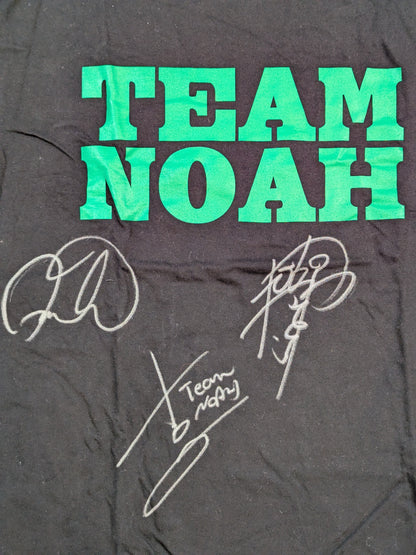 【3選手直筆サイン入り】TEAM NOAH Tシャツ