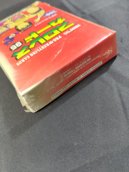 ★日本初のプロレストレーディングカード★ 1995 BBM プロレスカード95 未開封ボックス