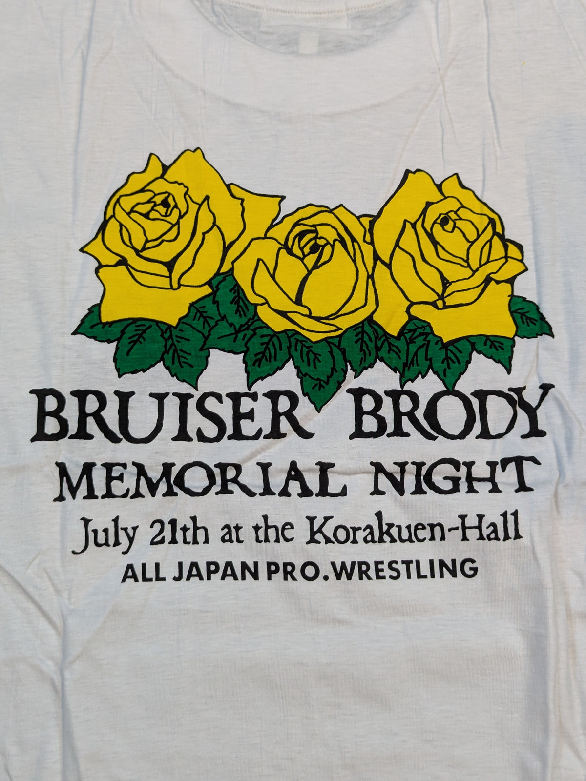 Bruiser Brody Memorial Night 'BRUISER BRODY Forever...' T-shirt