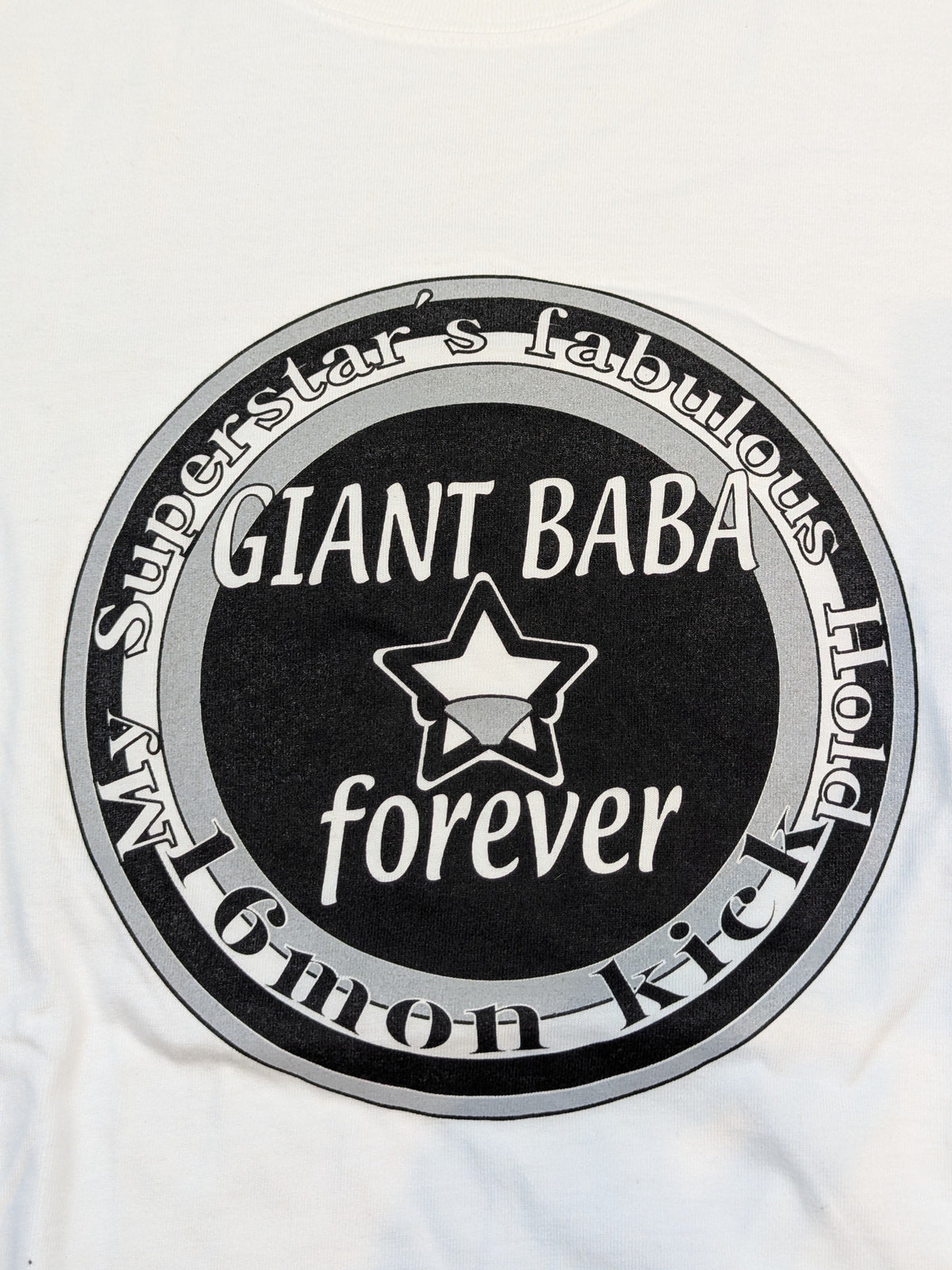 Giant Baba "GIANT BABA forever" T-shirt