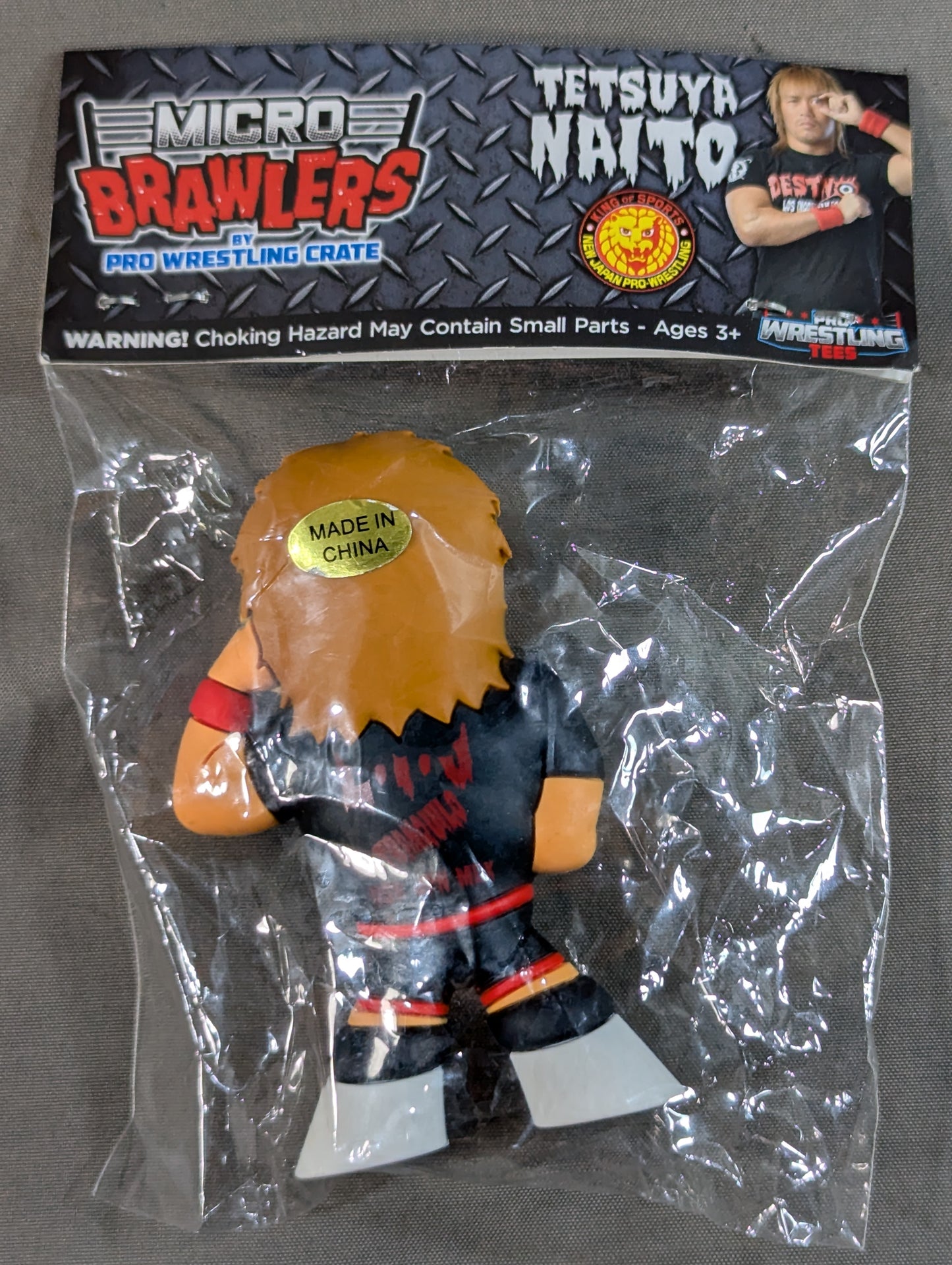 MICRO BRAWLERS 内藤哲也 ミニフィギュア(Tシャツ)