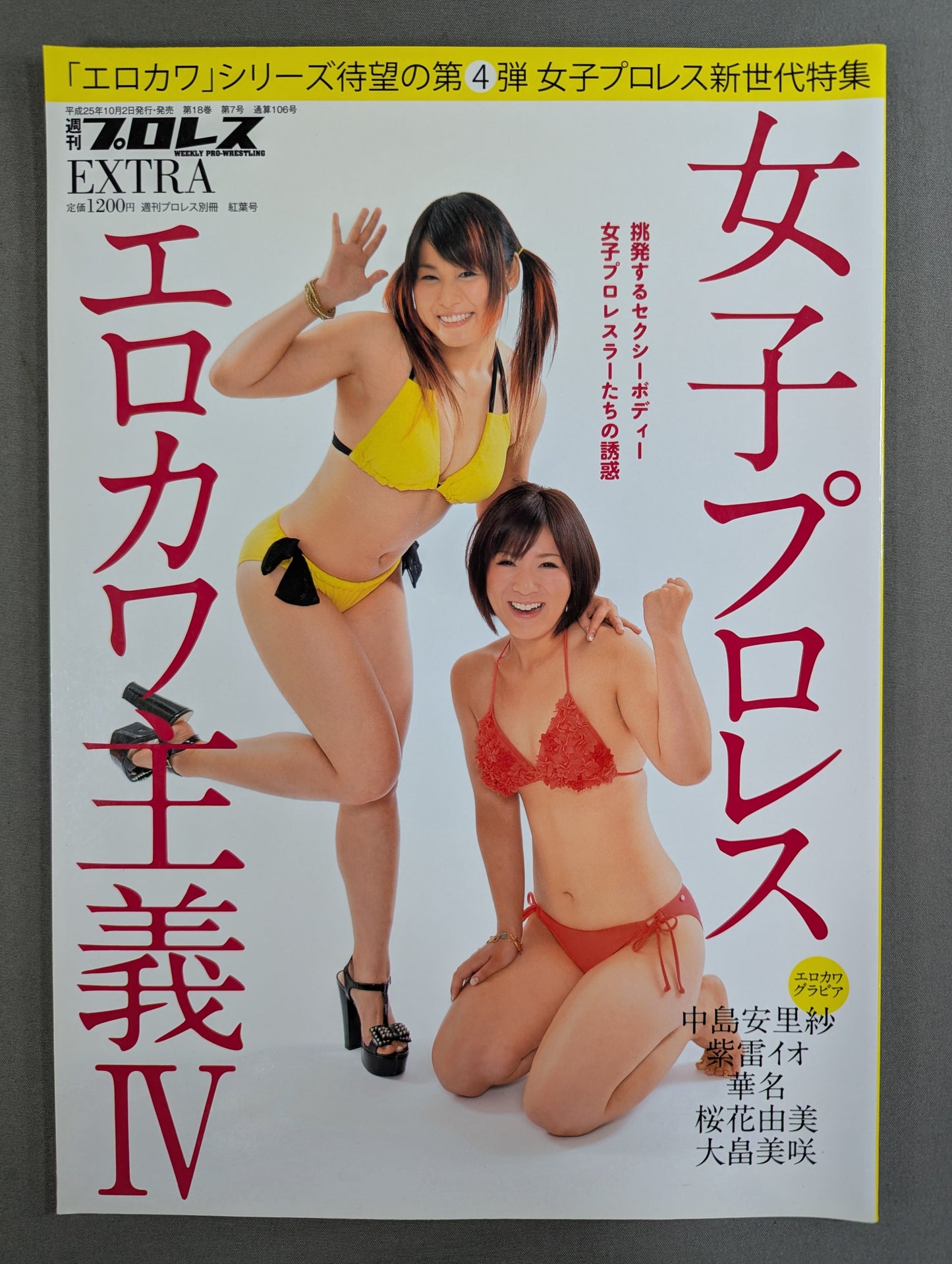 週刊プロレス別冊106「女子プロレス エロカワ主義Ⅳ」