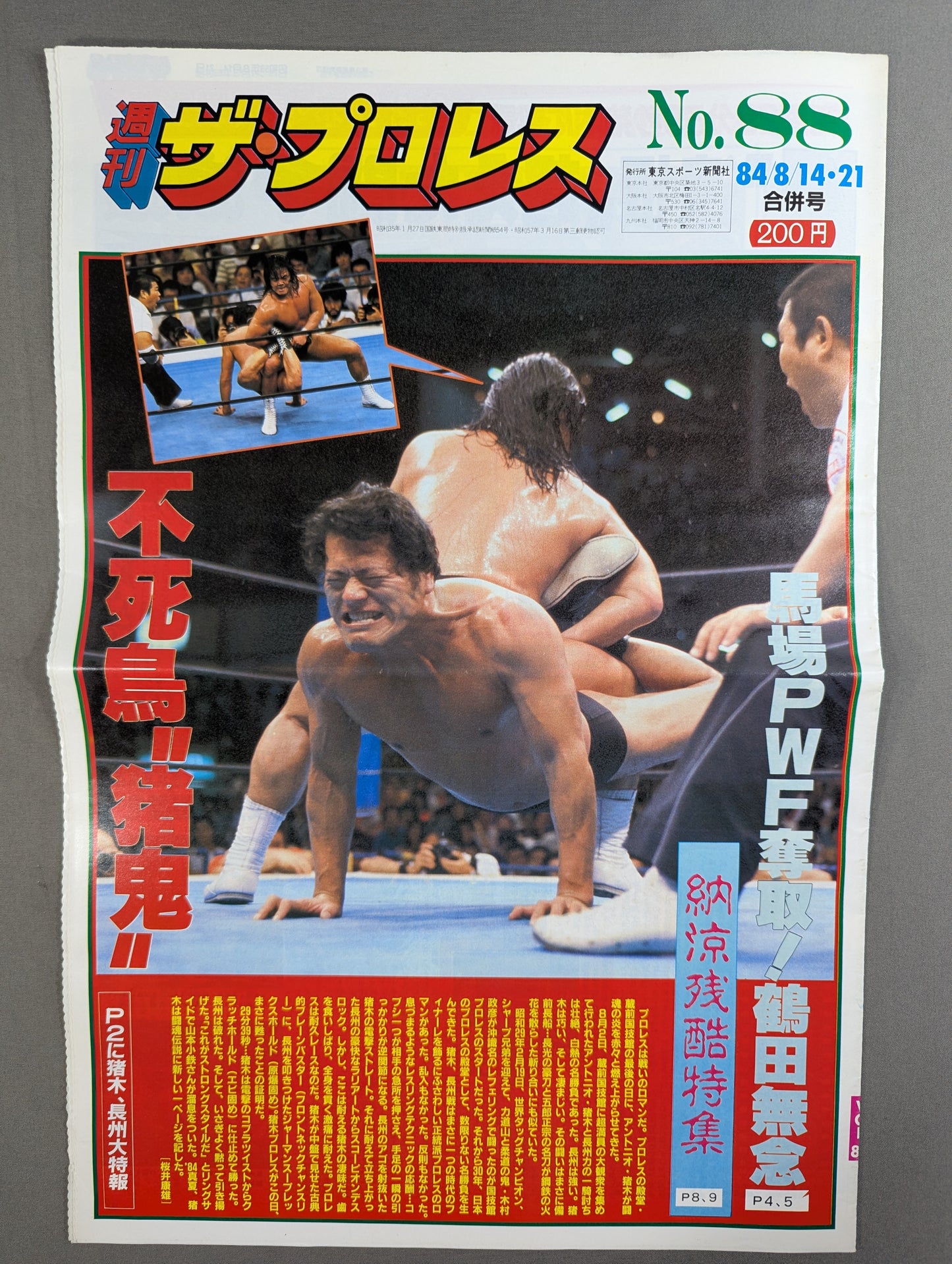 週刊ザ・プロレス88