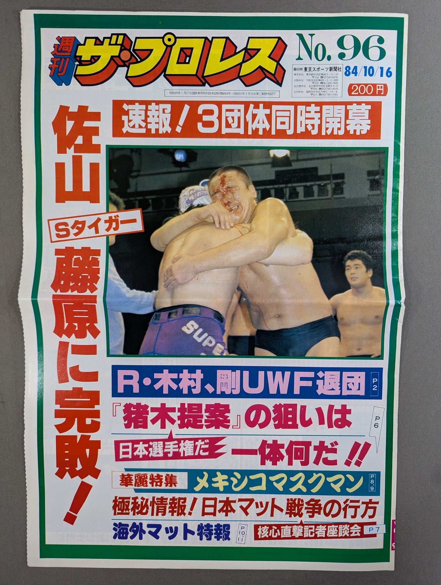 週刊ザ・プロレス96