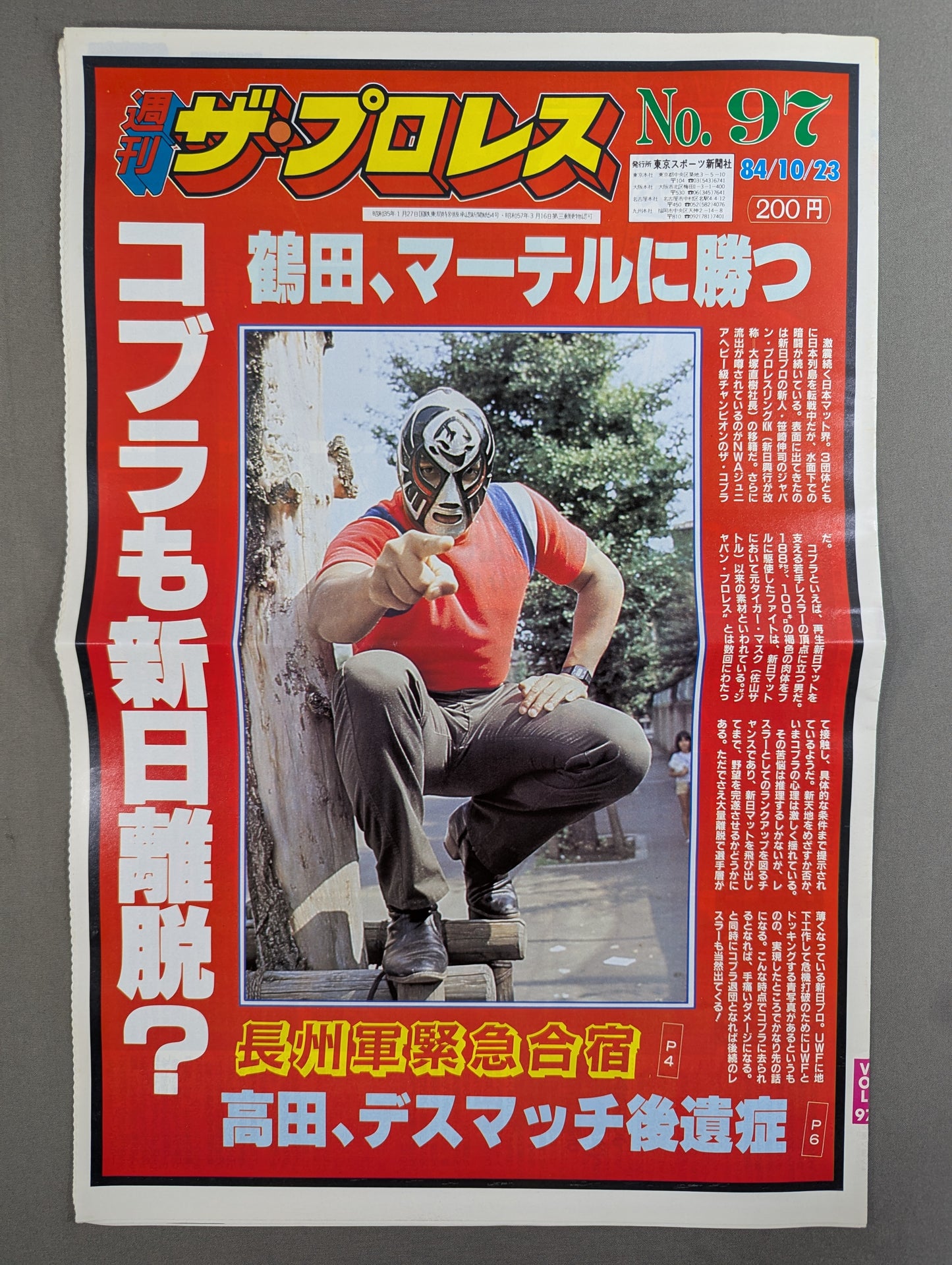 週刊ザ・プロレス97