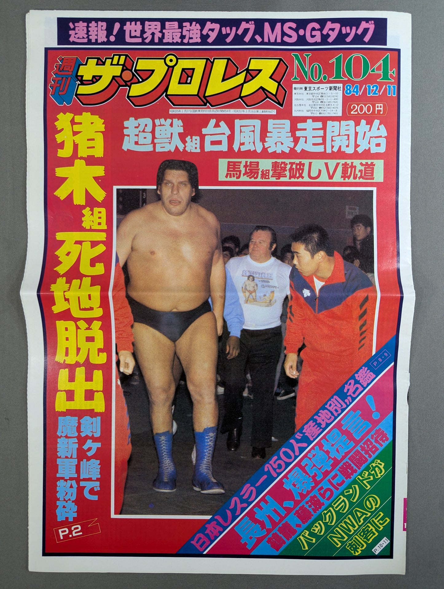 週刊ザ・プロレス104