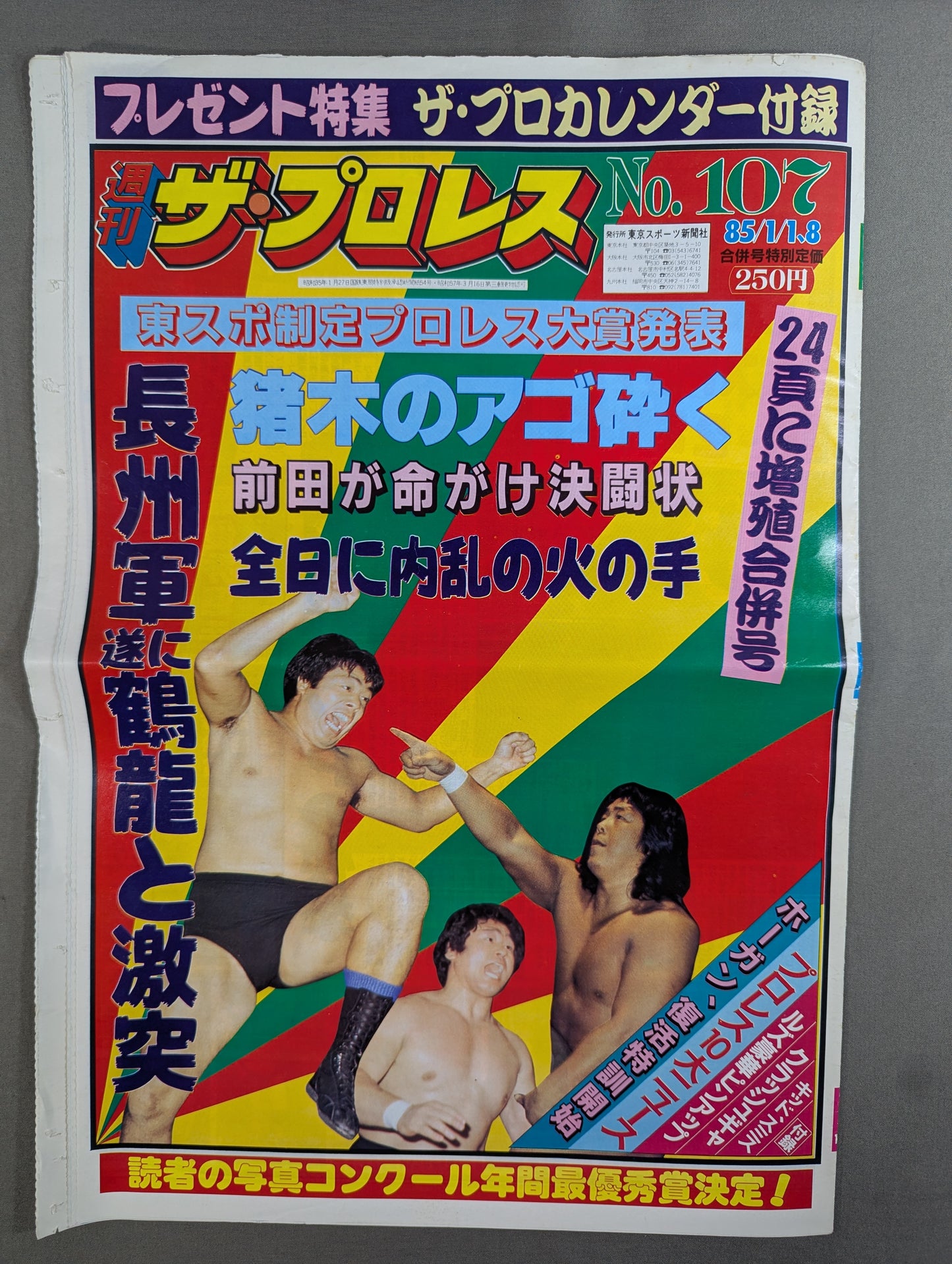 週刊ザ・プロレス107