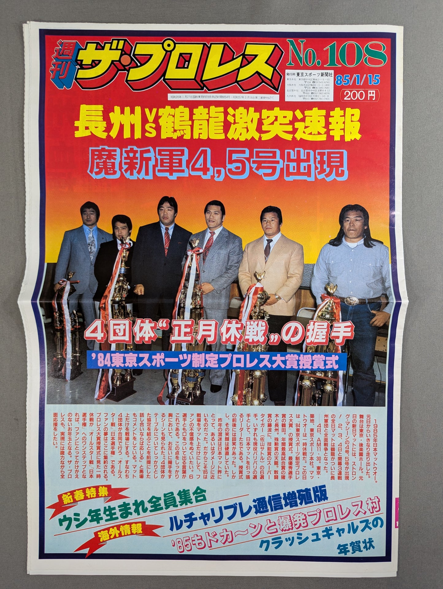 週刊ザ・プロレス108