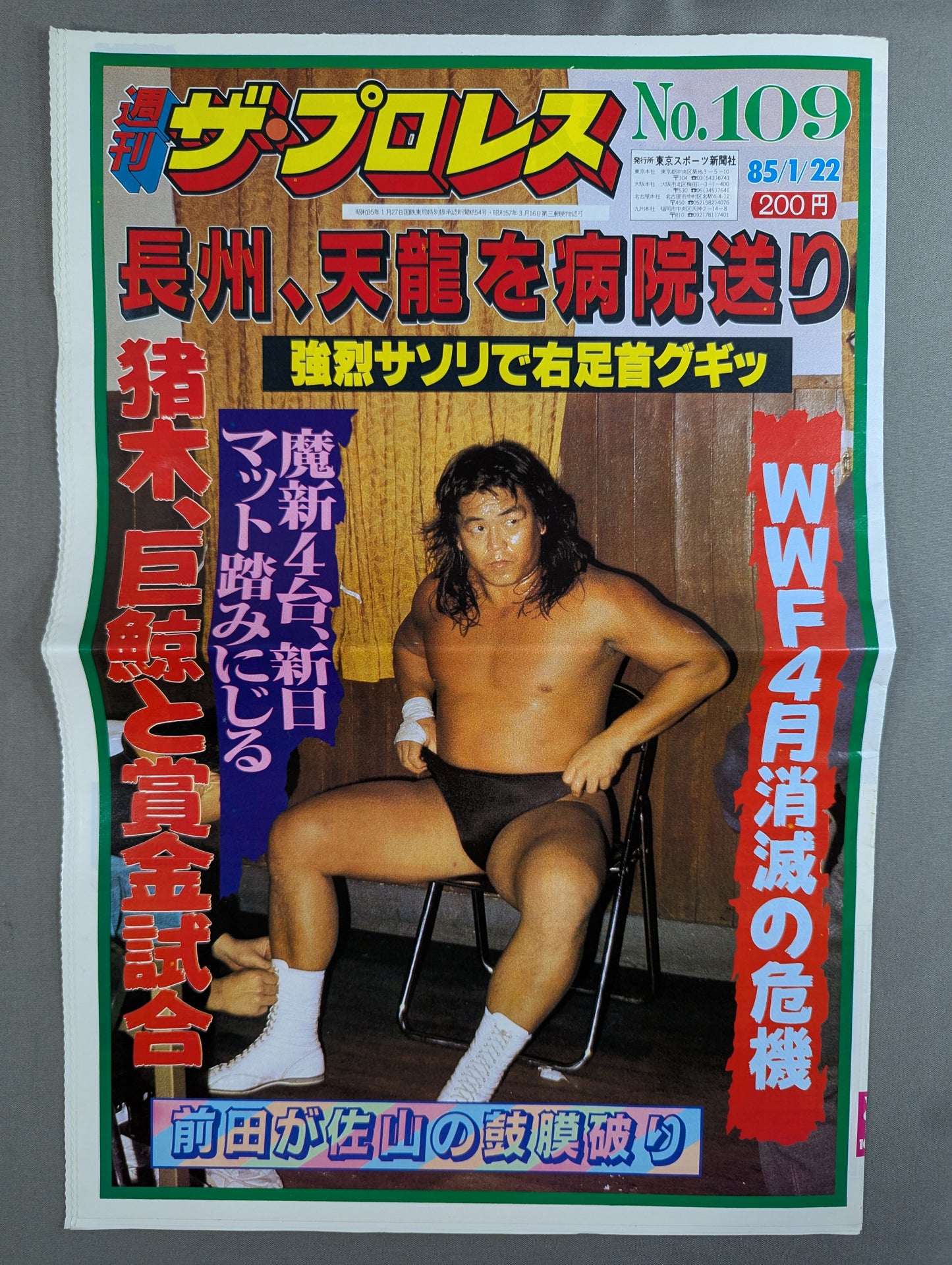 週刊ザ・プロレス109