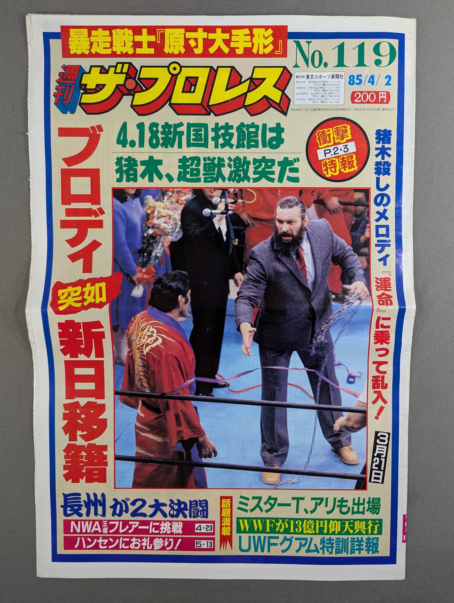 週刊ザ・プロレス114