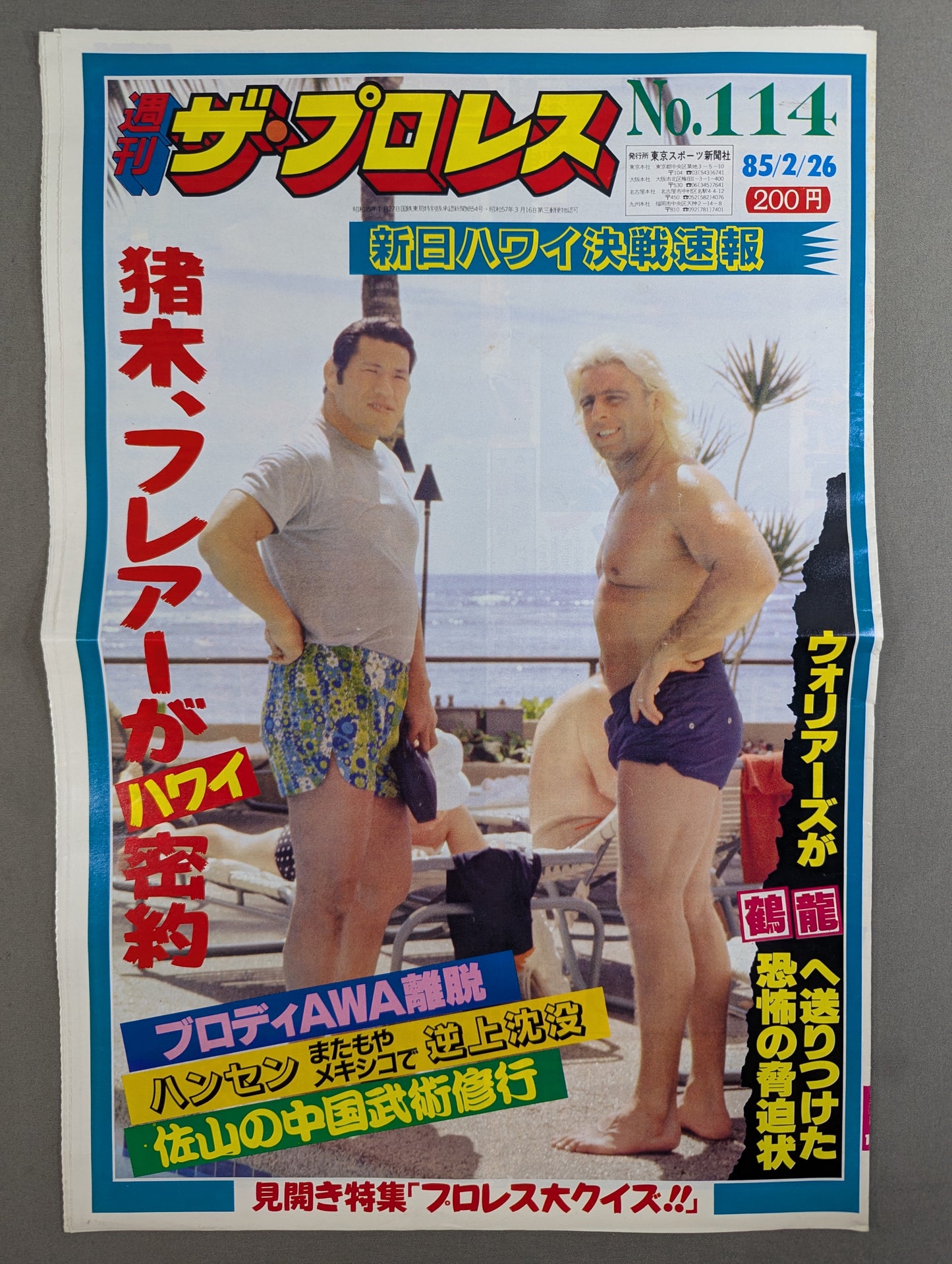 週刊ザ・プロレス116