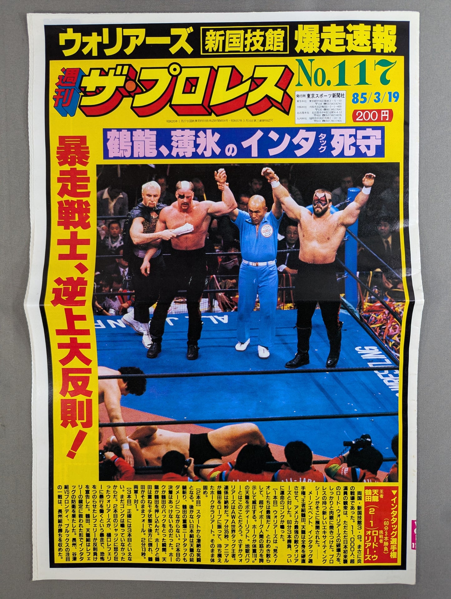週刊ザ・プロレス118