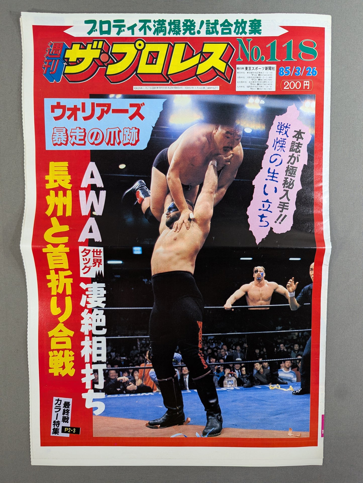 週刊ザ・プロレス119
