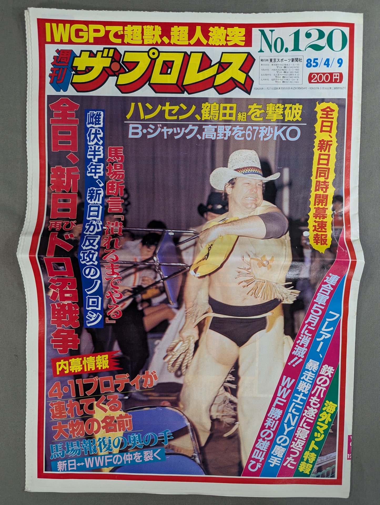 週刊ザ・プロレス120