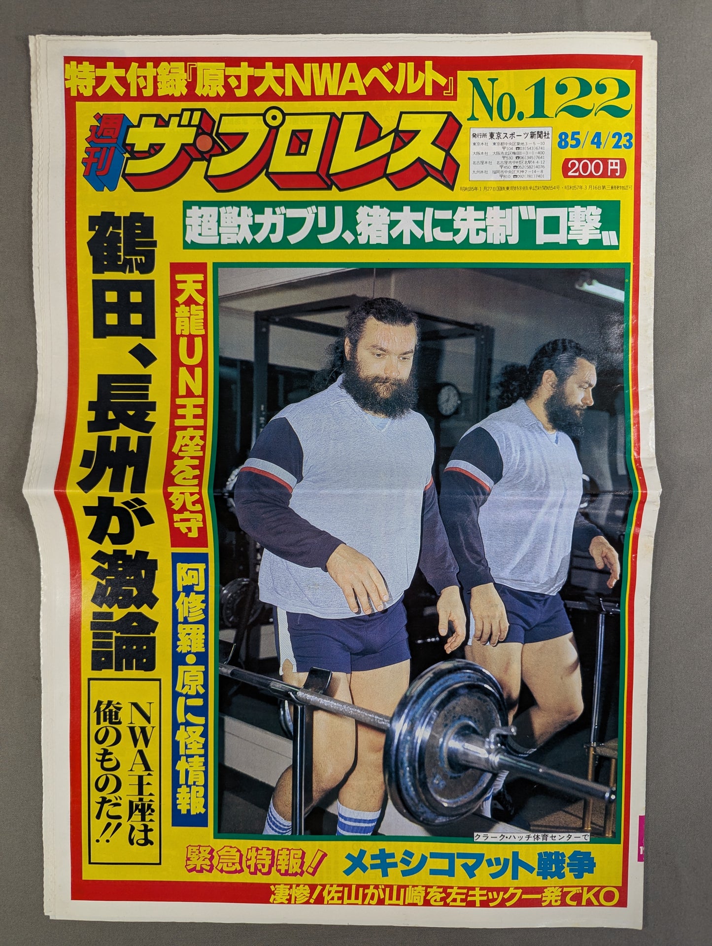 週刊ザ・プロレス122