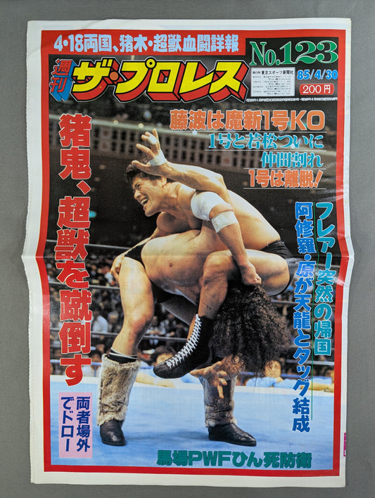 週刊ザ・プロレス123