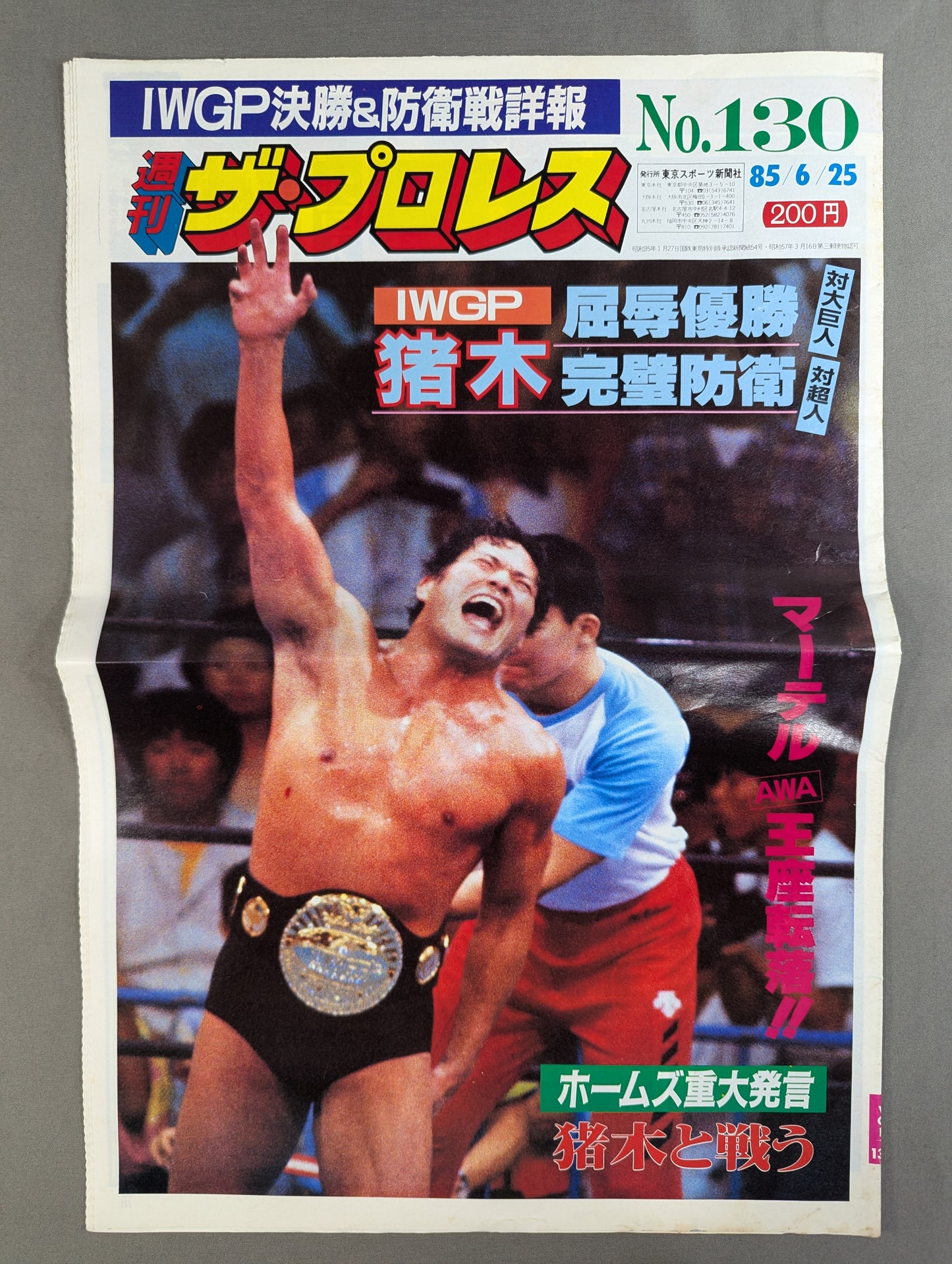 週刊ザ・プロレス130