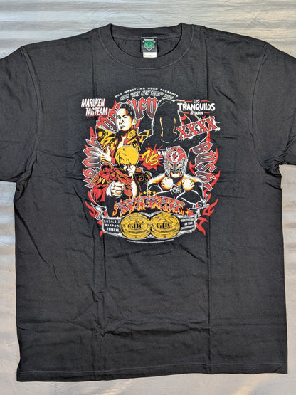 丸藤正道&拳王 vs BUSHI&XXXX ビジュアルTシャツ