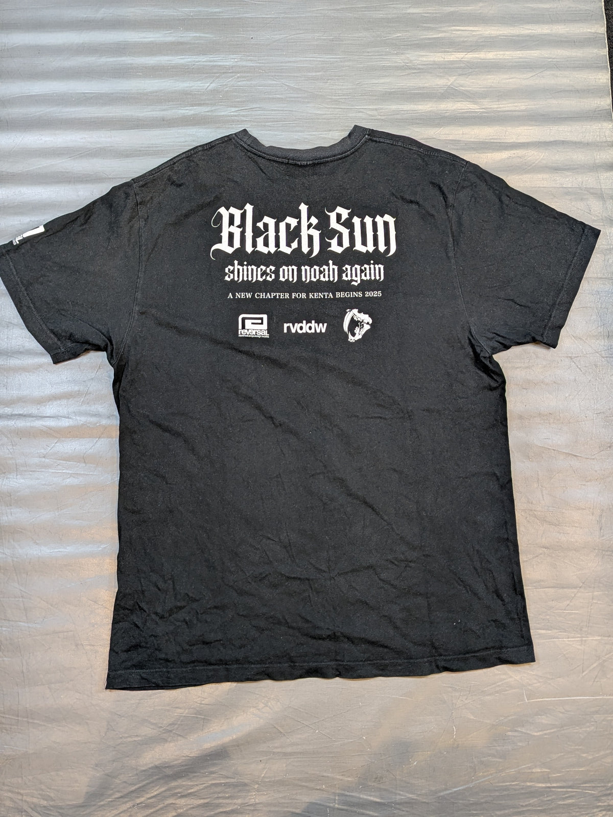 KENTA 'BLACK SUN' T-shirt (Black)