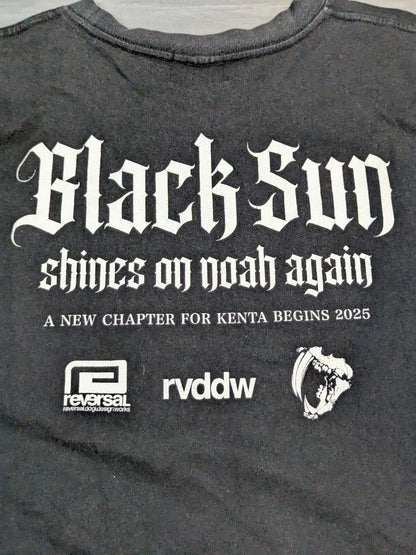 KENTA 'BLACK SUN' T-shirt (Black)