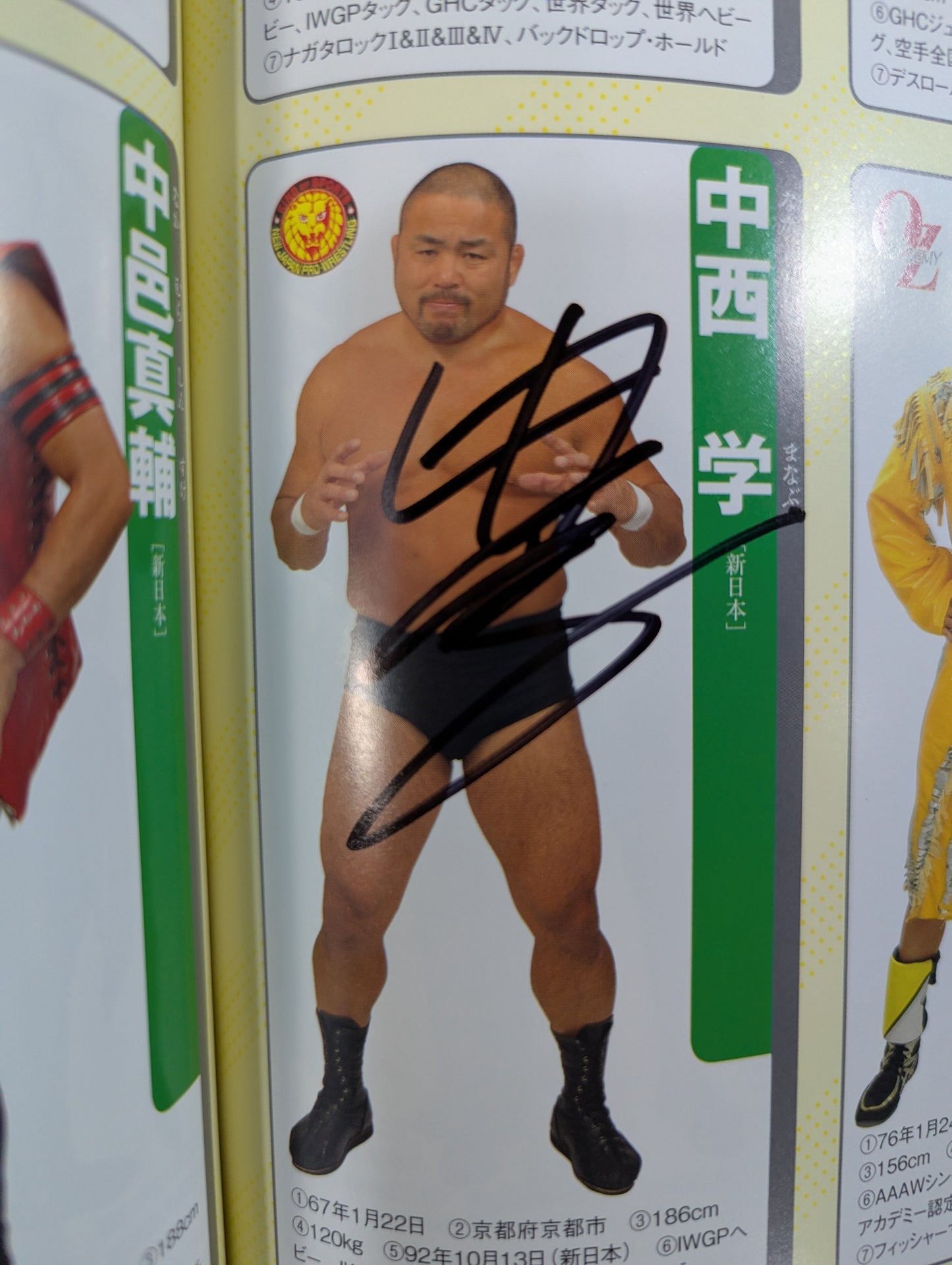 【13選手直筆サイン入り】週刊プロレス別冊100「2013 保存版プロレスラー全身写真名鑑」