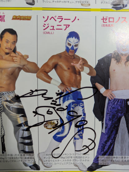 【5選手直筆サイン入り】週刊プロレス別冊143「2019 保存版プロレスラー全身写真名鑑」