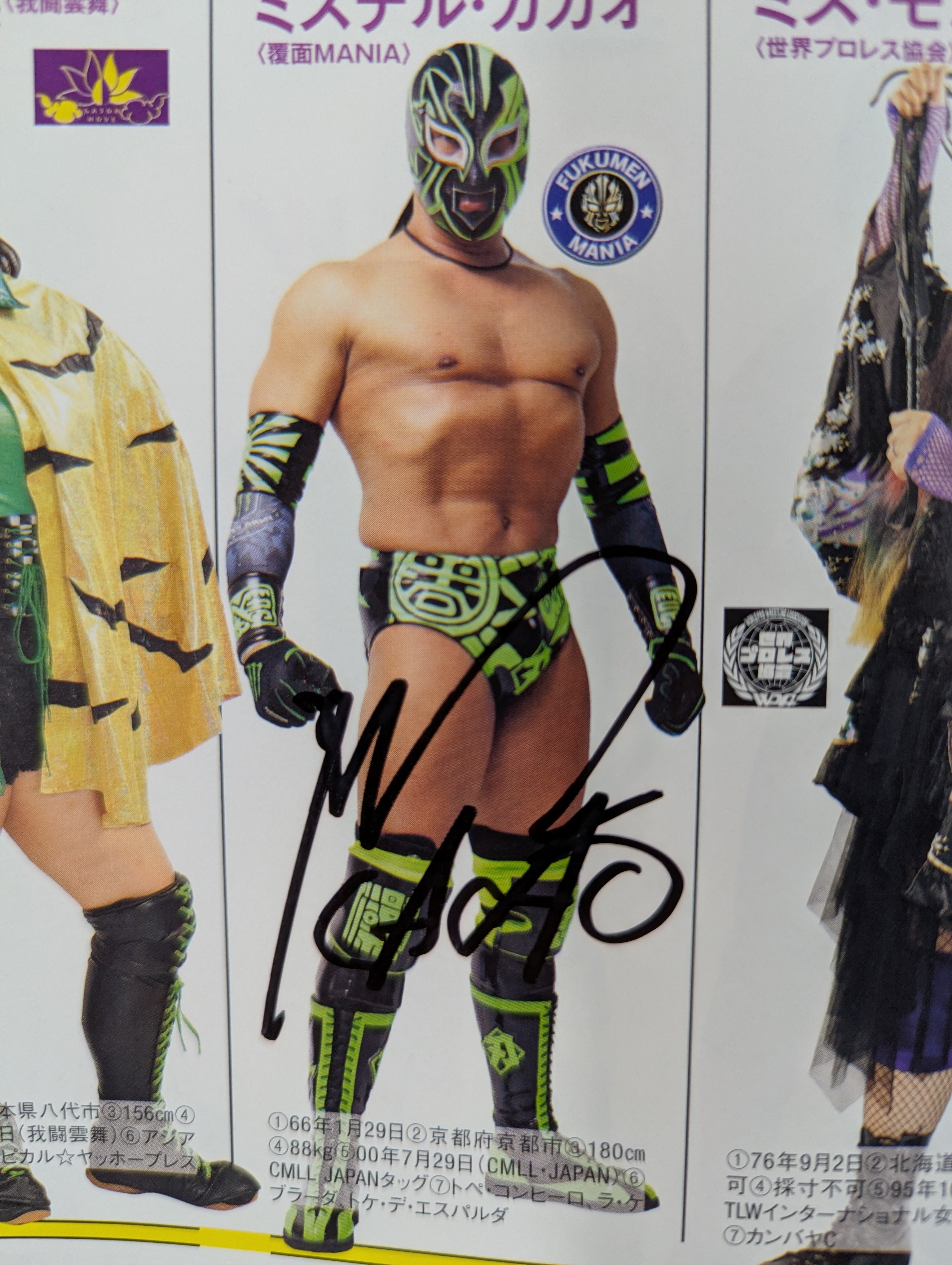 5選手直筆サイン入り】週刊プロレス別冊143「2019 保存版プロレスラー