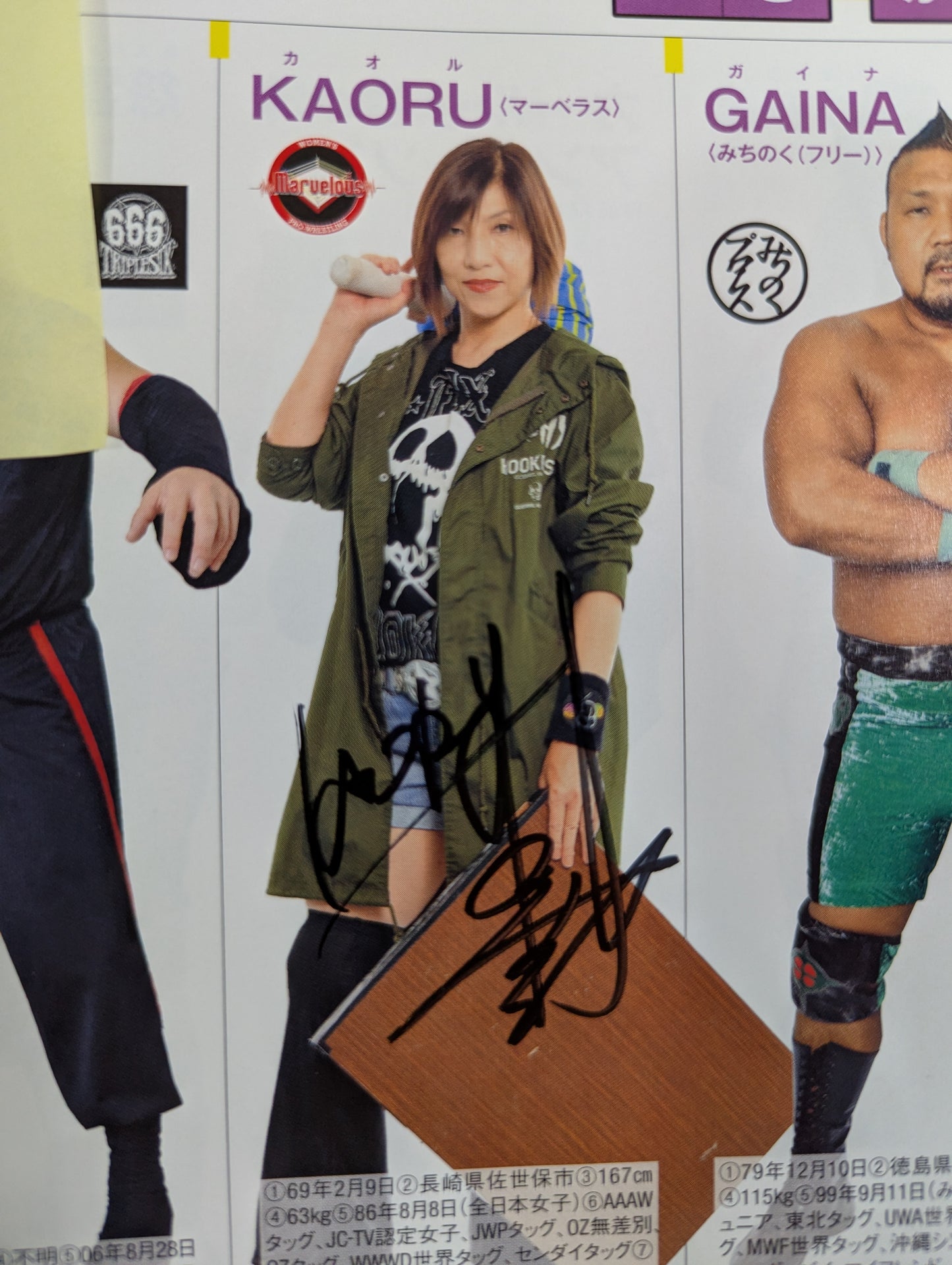 【14選手直筆サイン入り】週刊プロレス別冊144「2020 保存版プロレスラー全身写真名鑑」