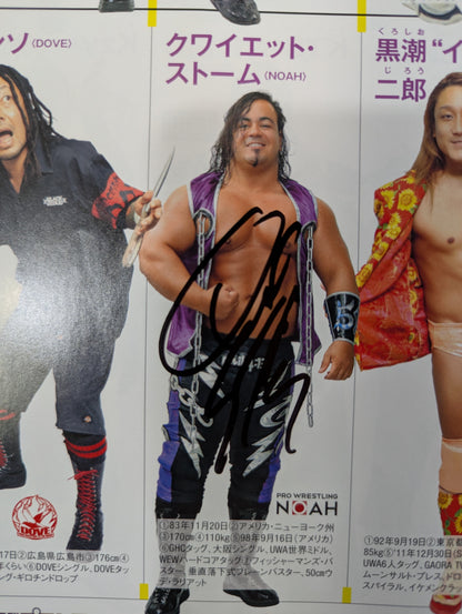 【14選手直筆サイン入り】週刊プロレス別冊144「2020 保存版プロレスラー全身写真名鑑」