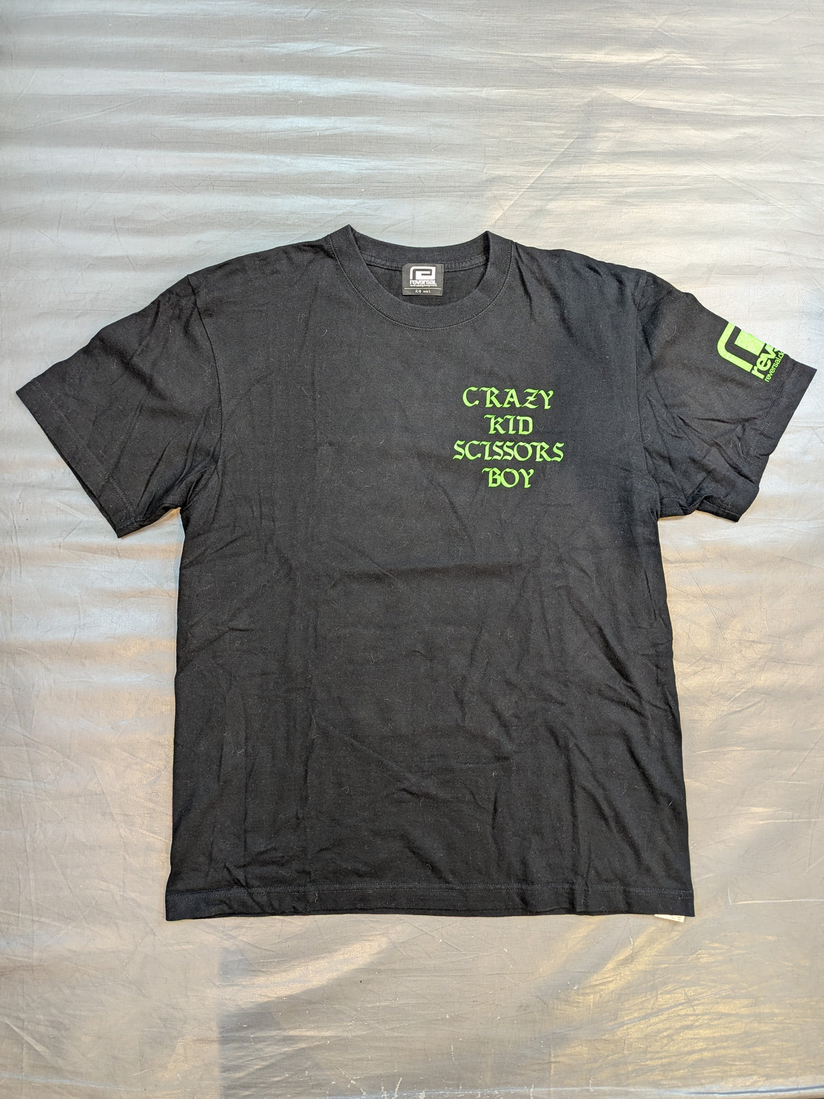 竹田誠志「CRAZY KID SCISSORS BOY」Tシャツ