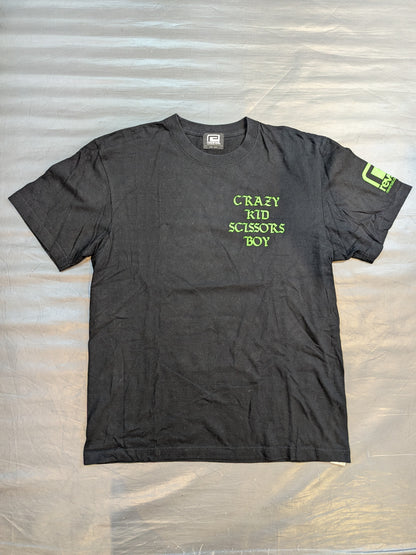 竹田誠志「CRAZY KID SCISSORS BOY」Tシャツ