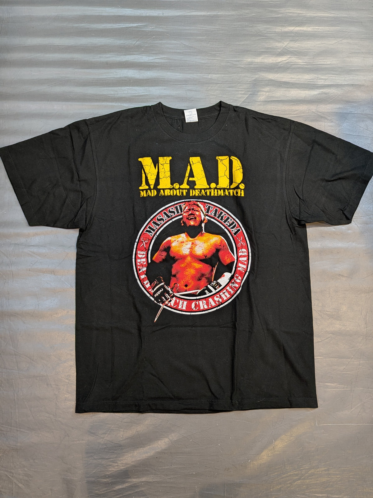 竹田誠志「M.A.D.」Tシャツ(ブラック)