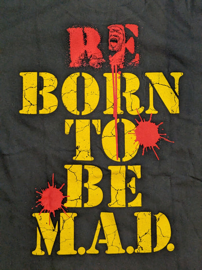 竹田誠志「M.A.D.」Tシャツ(ブラック)