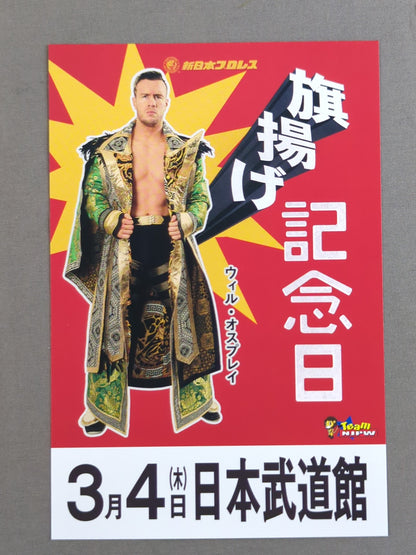 Will Ospreay "Anniversary" Postcard