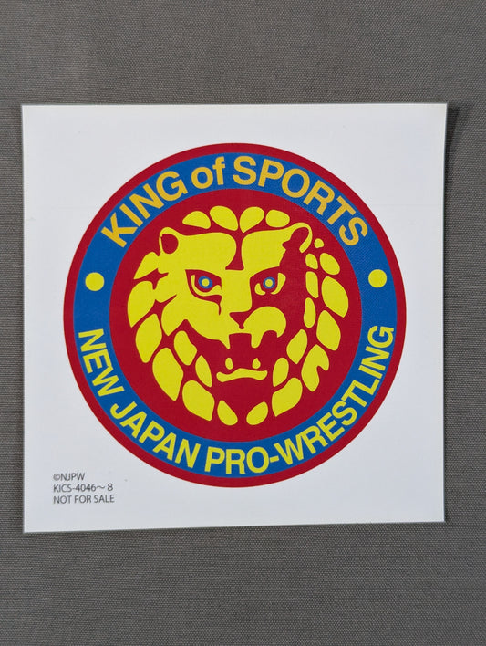 ★非売品★ 新日本プロレス ライオンマーク ステッカー