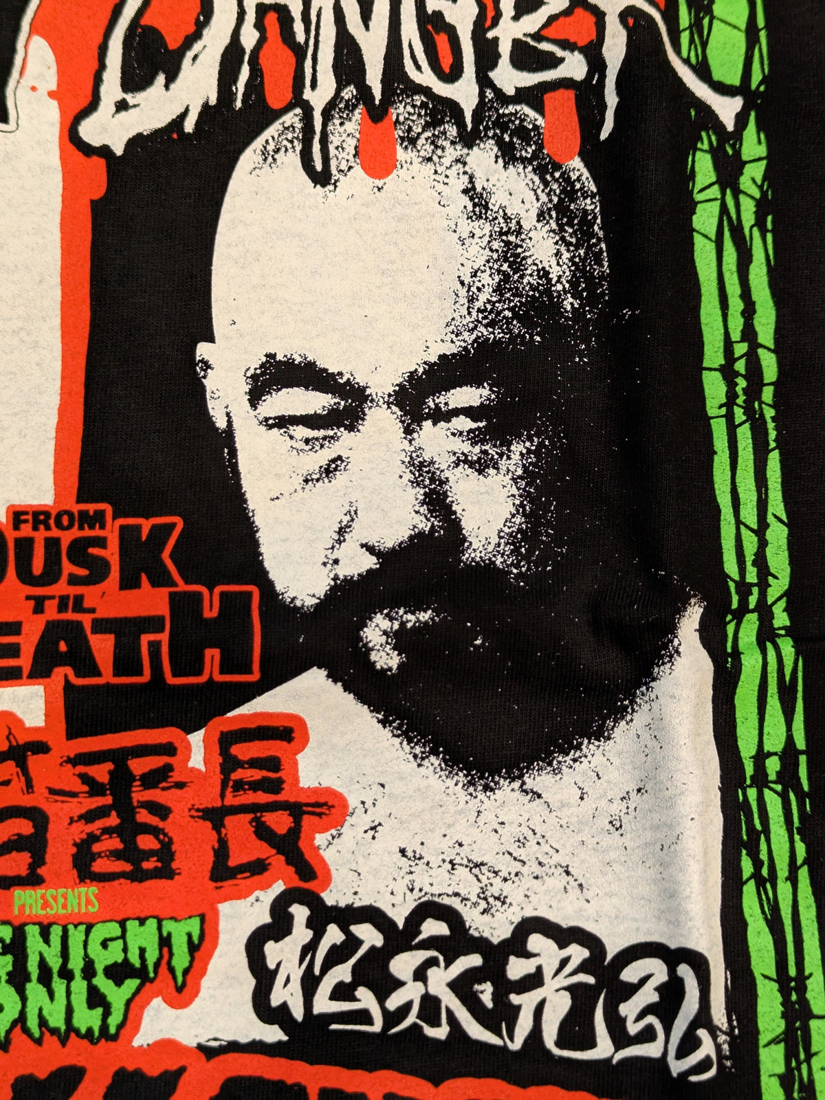 Jun Kasai vs. Mitsuhiro Matsunaga 'Deathmatch Talk SHOW' Picture T-shirt