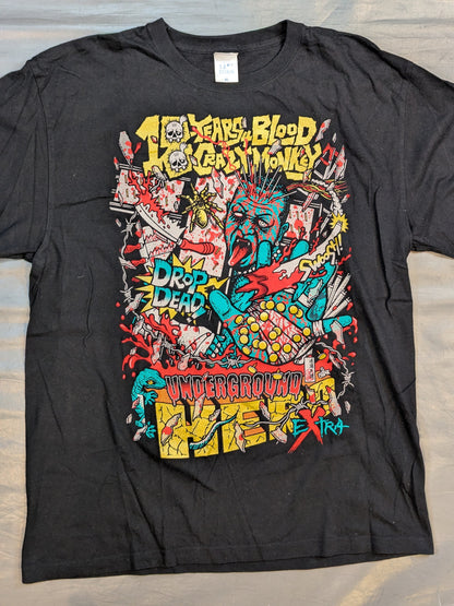 葛西純 18周年記念「アンダーグラウンドヒーロー」Tシャツ